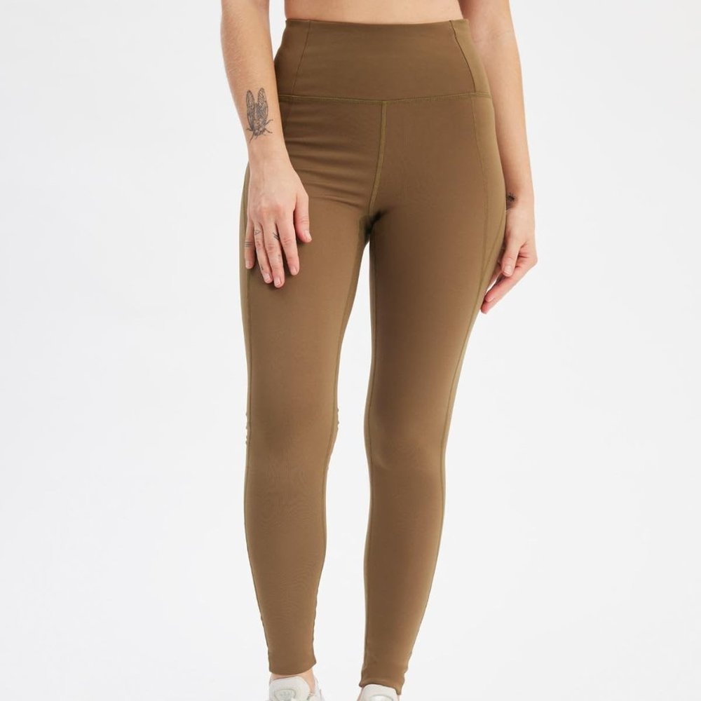 Girlfriend Collective Spruce Compressive High Rise Legging Large